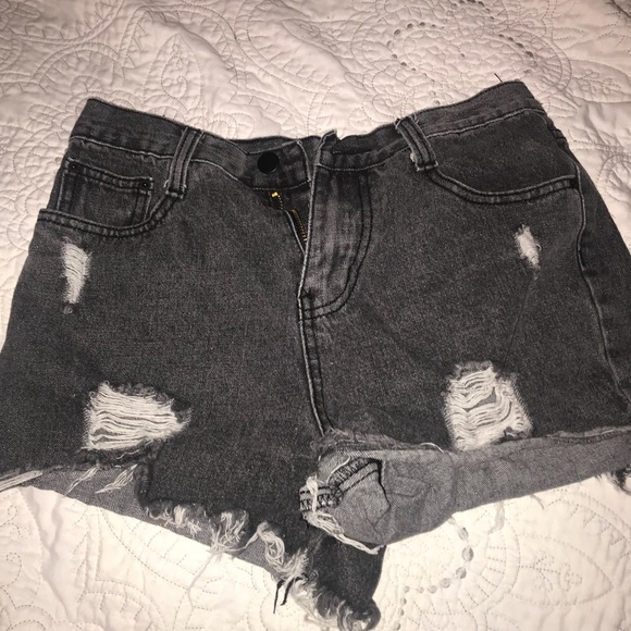 jean shorts - Picture 1 of 3